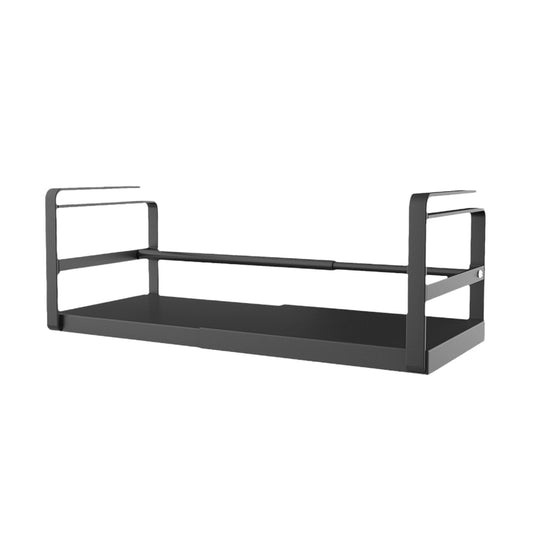 Adjustable Under Shelf Basket Telescopic Kitchen Cabinet Organizer, Expandable Metal Storage Rack for Pantry & Bathro...