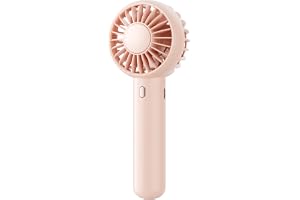 Gaiatop Mini Portable Fan, Small and Powerful, Cute Design 3 Speed Personal Handheld fan and Desktop with Base, Lightweight U