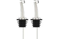 Axe Sickle 2 Pcs Oil Spout Liquor Bottle Pourer Spouts Stainless Steel Speed Pour Spouts Olive Oil Dispenser Spout for About