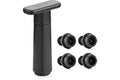 WOTOR Wine Saver Vacuum Pump with 4 Stoppers, Wine Stopper & Preserver, Reusable Bottle Sealer Keeps Fresh, Ideal Accessories