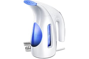 HiLIFE Steamer for Clothes, Portable Handheld Clothing Steamer, 240ml Big Capacity, 700W, Strong Power, Fabric Quick Wrinkle