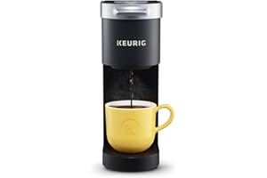Keurig K-Mini Single Serve K-Cup Pod Coffee Maker, 6 to 12oz Brew size, with Cord Storage, Perfect for Small Spaces, Black
