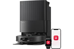roborock Qrevo S Pro Robot Vacuum and Mop, 18,500Pa Suction, Multifunctional Dock with 167℉ Mop Self-Cleaning, Smart Obstacle