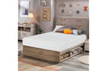 FDW | 5 Inch Twin Mattress | Medium Firm | Gel Memory Foam Mattress | White | Bed in a Box, CertiPUR-US Certified | Pressure