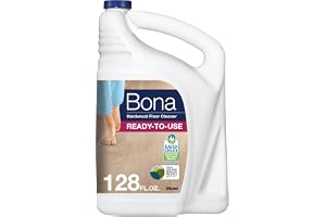 Bona Hardwood Floor Cleaner Refill - 128 fl oz - Unscented - Refill for Bona Spray Mops and Spray Bottles - Residue-Free Floo