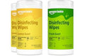 Basics Disinfecting Wipes, Lemon & Fresh Scent, Sanitizes, Cleans, Disinfects & Deodorizes, 255 Count (3 Packs of 85)