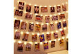HXWEIYE 120LED Warm White 40Ft Fairy String Light with 52 Clear Clips & 12 Hooks, USB Powered, Waterproof, 8 Modes & Timer, P