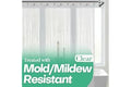 Mrs Awesome Clear Shower Curtain Liner with 3 Magnets, 72x72 Premium Flexible Sturdy Plastic Shower Curtain for Bathroom Ligh