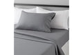 Basics Lightweight Breathable Brushed Microfiber 3-Piece Bed Sheet Set With 14-Inch Deep Pockets, Wrinkle Resistant, T - 2 - 2