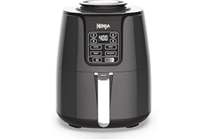 Ninja Air Fryer | 4 QT Capacity | 4-in-1 Roast, Crisp, Roast, Reheats, & Dehydrates | Dishwasher Safe Parts | 105°F-400°F | I