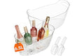 Lifewit 6.5L Ice Bucket for Parties 2 Pcs, Large Beverage Tub with Scoop, Drink Cooler for Dirty Soda Bar, Portable Champagne