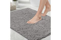 GORILLA GRIP Bath Rug Mat, Thick Soft Absorbent Chenille, Quick Dry Microfiber Mats, Rubber Backing, Machine Washable Shower