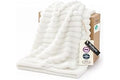 Bedsure GentleSoft White Throw Blanket for Couch - Birthday Gifts for Women Mom Her Girls, Cozy Fleece Blanket for Sofa Bed