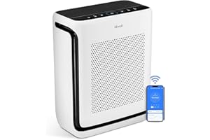 LEVOIT Air Purifiers for Home Large Room Up to 1875 Ft² with Washable Pre-Filter, AHAM VERIFIDE, Air Quality Monitor, HEPA Sl