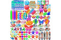 Party Favors for Kids 8-12 4-8, 150-Pack Fidget Toys Bulk, Treasure Box Toys for Classroom, Stocking Stuffers Goodie Bags, Cl