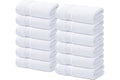 Infinitee Xclusives Luxury Wash Cloths for Showering [13x13] – 100% Cotton Washcloths [Pack of 12], Soft and Absorbent Face T
