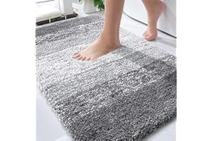 OLANLY Bathroom Rugs Mat 30x20, Extra Soft Absorbent Microfiber Bath Rugs, Rubber Backing, Quick Dry, Machine Washable Bath M