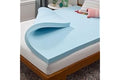 Linenspa Memory Foam Mattress Topper, Twin XL Size - 3 Inch Gel Infused Memory Foam - Plush Feel - Cooling and Pressure Relie