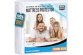 Twin Size Mattress Protector Waterproof, Premium 200 GSM Terry Mattress Cover, Soft & Breathable Bed Cover, Fitted Sheet Styl