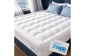 Niagara Sleep Solution Cloud-Like Full Non-Slip Mattress Topper - 100% Cotton Top Mattress Pad for Back Pain Relief - Extra-G