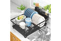 Kmiectse Dish Drying Rack - Space-Saving Small Dish Rack for Kitchen Counter, Rust-Resistant Kitchen Drying Rack, Compact Dis