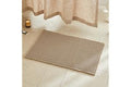 TYUU Waffle Bath Mat, Boho Bathroom Rugs Non Slip Washable Super Absorbent Quick Dry Farmhouse Bathroom Decor, 30"x20" Khaki