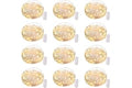 Brightown 12 Pack LED Fairy Lights Battery Operated String Lights - 7ft 20LED Waterproof Silver Wire Firefly Starry Moon Ligh