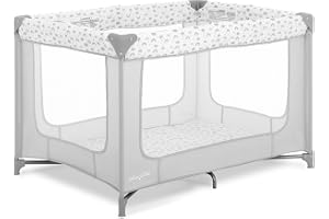 Dream On Me Zodiak Baby Playard, Breathable Mesh Sides, Soft Comfortable Mattress, Quick & Easy to Fold with Travel Carry Bag
