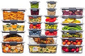 Rubbermaid Brilliance BPA Free 44-Piece Food Storage Containers Set Airtight Leak-Proof with Lids for Meal Prep Lunch and Lef