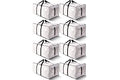 HOMESURE Supports 200lbs Heavy Duty Moving Bags - Strong Zipper & Wrap-Around Handles - Water-Resistant Storage Totes, Durabl