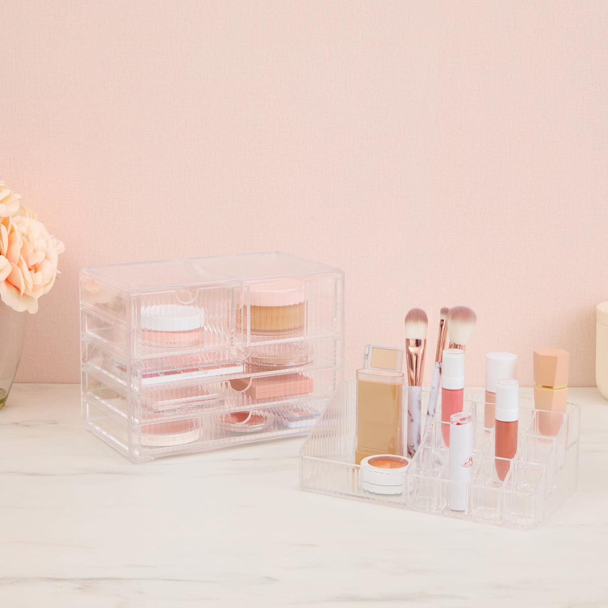 Cosmetic Organizer with 21 Compartments - Image 4
