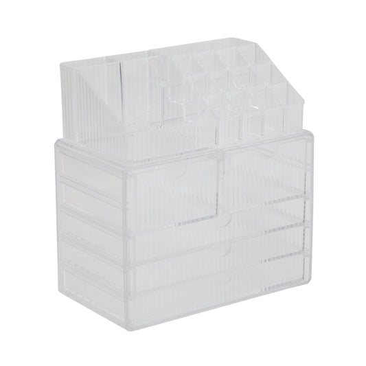 Cosmetic Organizer with 21 Compartments