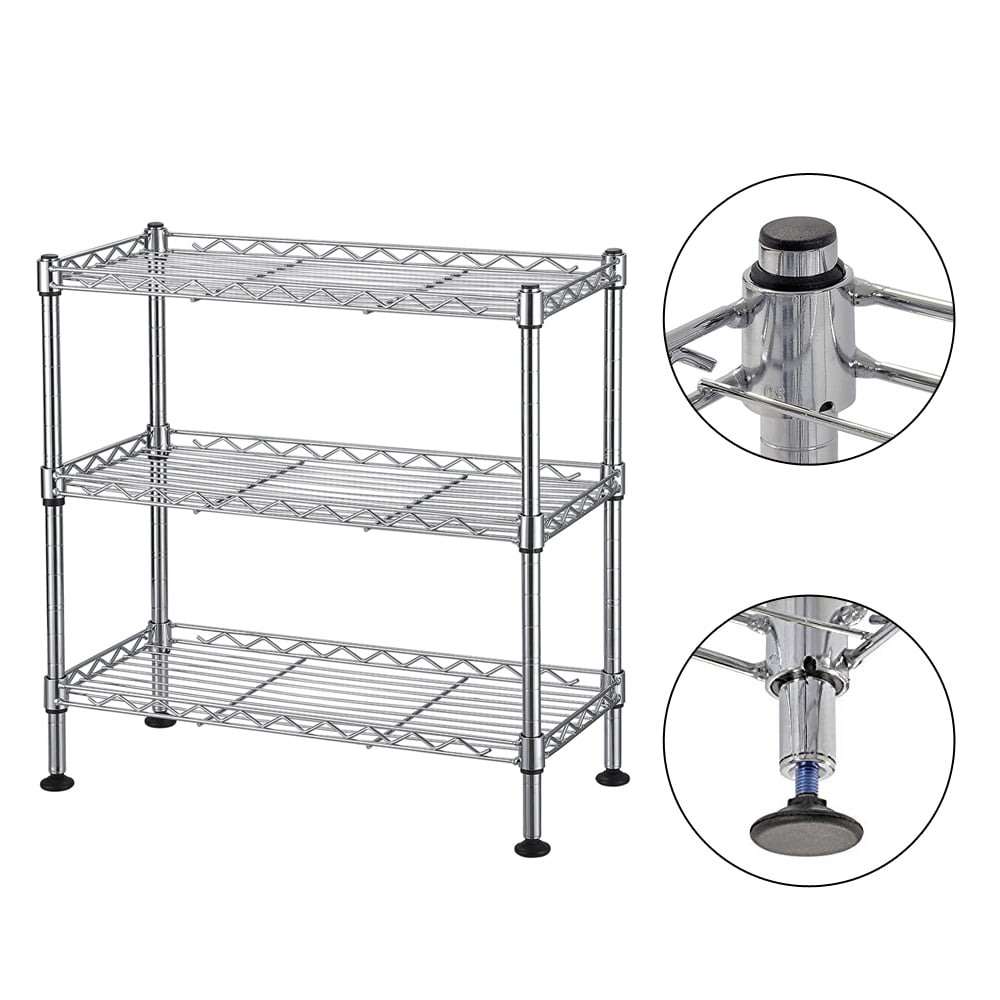 3 Organizer for Storing Appliances, Bottles, Cans - Capacity Per Shelf 66.14lb/30kg - Image 5